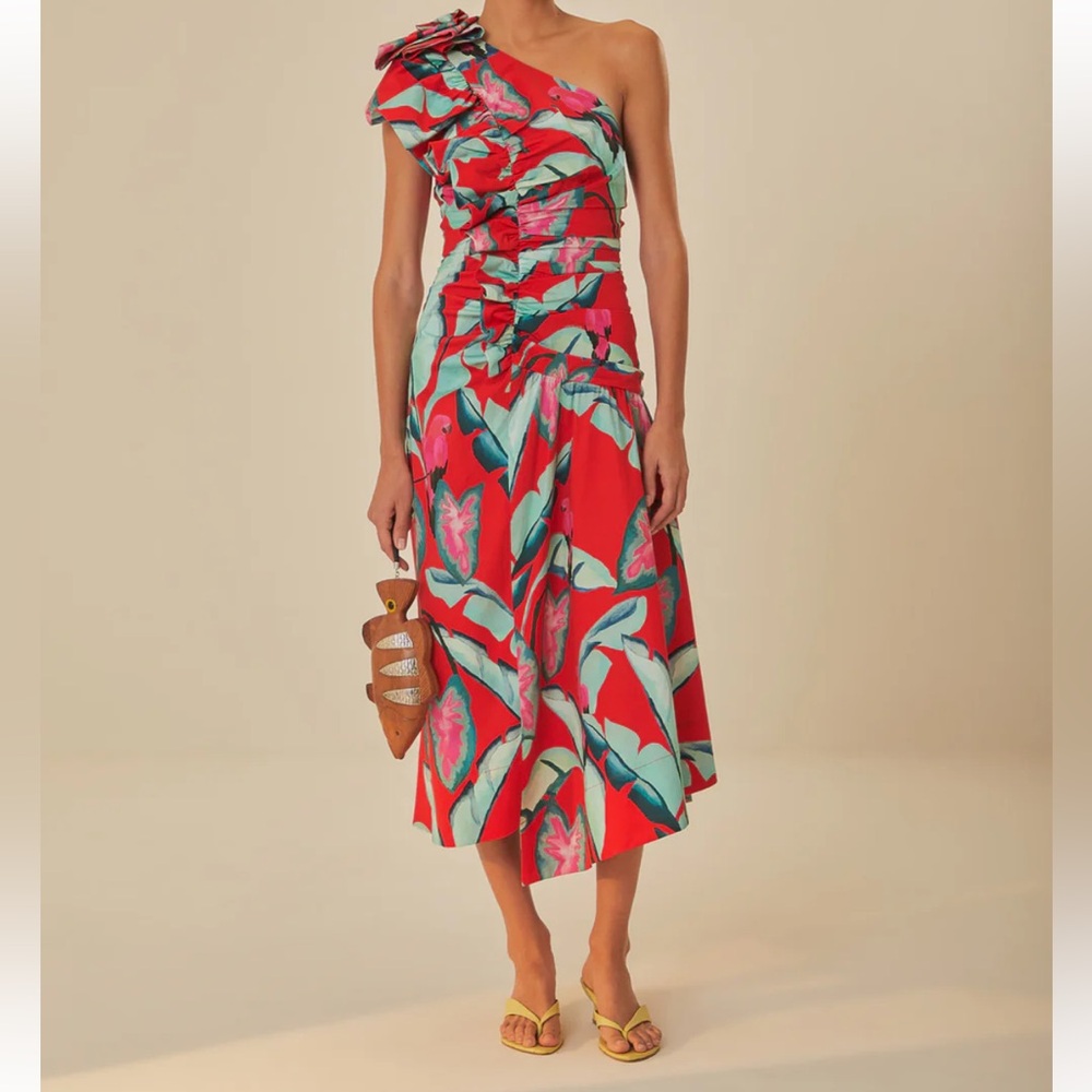 Farm Rio Asymetrical Dress